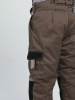 Костюм зимний Вектрон-1 (тк.Смесовая,240) брюки, коричневый/черный/бежевый